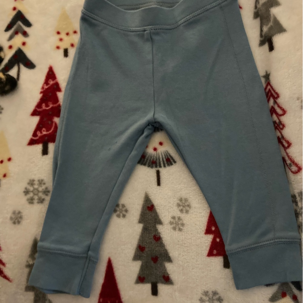Gymboree teal cotton pants Size 6-12 months